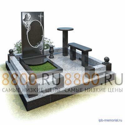 Аметист — Стела с резьбой